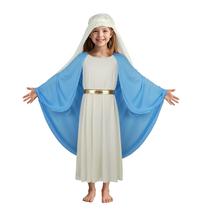 Vestido de cosplay infantil Costume JEGERMIG para Halloween Mary