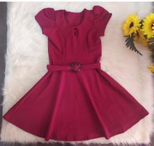 Vestido De Criança Juvenil Rodado