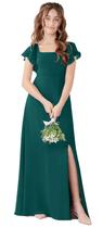 Vestido de Dama de Honra Jirocum JR001 - Modelo Peacock para Meninas