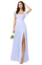 Vestido de dama de honra Oisslec A Line Lavender Chiffon Long US14 Vestido de dama de honra Oisslec A Line Lavender Chiffon Long US14