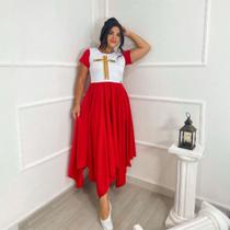 Vestido de Dança Coreografia Cruz Moda Evangélica