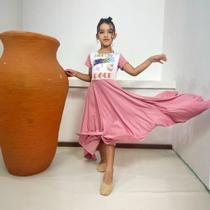 Vestido de Dança Coreografia Infantil Jesus + Doce