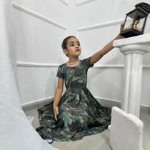 Vestido de Dança Coreografia Infantil TODO EXÉRCITO Meninas Vestido de Dança Coreografia Infantil TODO EXÉRCITO Meninas