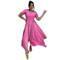 Vestido de Dança Coreografia Plus Size LUREX MANGA Moda Evangélica Vestido de Dança Coreografia Plus Size LUREX MANGA Moda Evangélica