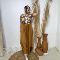 Vestido de Dança Plus Size Blusa Nações Moda Evangélica Feminina Vestido de Dança Plus Size Blusa Nações Moda Evangélica Feminina