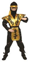 Vestido de fantasia America Gold Ninja Fierce Samurai 11-14Y Vestido de fantasia America Gold Ninja Fierce Samurai 11-14Y