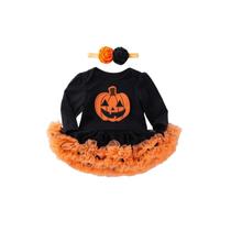 Vestido de fantasia Baby Girl Pumpkin Halloween 0-3 meses Vestido de fantasia Baby Girl Pumpkin Halloween 0-3 meses