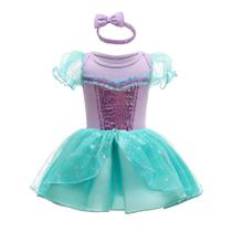 Vestido de fantasia Daisy Mermaid Princess Purple 6-9M