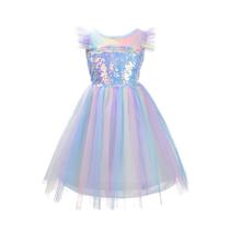 Vestido de fantasia Daisy Unicorn Rainbow Toddler Girl 4T-5T