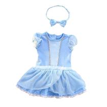 Vestido de fantasia Dressy Daisy Princess para menina 3-6M azul