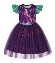 Vestido de fantasia HenzWorld Girls Purple Princess de 2 a 3 anos
