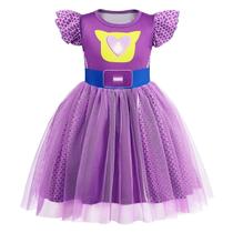 Vestido de fantasia Marendyee Kitties para meninas de 3 a 10 anos de poliéster Vestido de fantasia Marendyee Kitties para meninas de 3 a 10 anos de poliéster