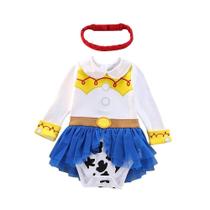 Vestido de fantasia Onesie Romper Daisy Cowgirls 9-12M Vestido de fantasia Onesie Romper Daisy Cowgirls 9-12M