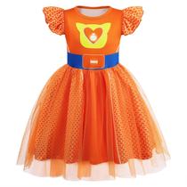 Vestido de fantasia para meninas Marendyee Halloween Tule Mesh