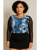 Vestido de Festa Curto Tubinho com Tule Sensual e Sofisticado para Noite e Eventos