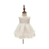 Vestido De Festa De Aniversário Para Menina Recém-Nascida, Vestido De Princesa Branco, Vestido De
