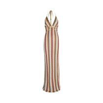 Vestido De Festa De Verão Para Mulheres, Sexy, Sem Mangas, Costas Descobertas, Decote Em V, Para