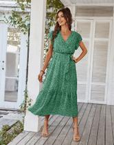 Vestido de festa genérico feminino de manga comprida de poliéster Vestido de festa genérico feminino de manga comprida de poliéster