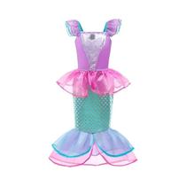 Vestido de Festa Infantil de Princesa - Halloween: Rapunzel, Cinderela, Anna, Elsa e Encanto Vestido de Festa Infantil de Princesa - Halloween: Rapunzel, Cinderela, Anna, Elsa e Encanto