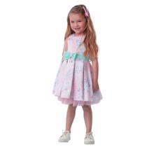 Vestido de festa Infantil estampado sensible Mom Sucre