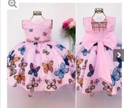 Vestido de festa infantil