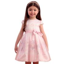 Vestido de Festa Infantil Rose Delicate Petit Cherie 22018