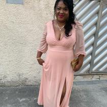 Vestido de festa rose Vestido de festa rose