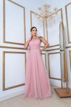 Vestido de Festa Rose Feminino Longo Adulto Tamanho M e G Vestido de Festa Rose Feminino Longo Adulto Tamanho M e G