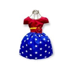 Vestido De Festa Temático Infantil Bebê Criança Moda Look