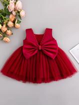 Vestido De Flor De Cetim Para Menina Bebê Atacado Vestido De Casamento De Alta Qualidade Vestido De Flor De Cetim Para Menina Bebê Atacado Vestido De Casamento De Alta Qualidade