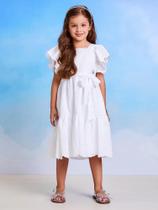 Vestido de Laise Branco - Momi