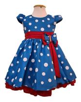 Vestido de Luxo Fantasia Galinha Pintadinha Baby
