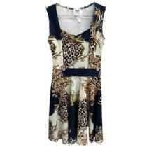 Vestido de Malha Estampado da Aladiah - Tam P Vestido de Malha Estampado da Aladiah - Tam P