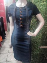 Vestido de manga curta