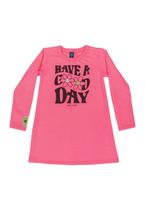 Vestido de Manga Longa Infantil Bee Loop Vestido de Manga Longa Infantil Bee Loop