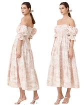 Vestido de maternidade NOTHING FITS BUT Kiko Baby Shower: algodão e linho