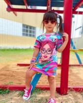 Vestido de menina moda blogueirinha Vestido de menina moda blogueirinha