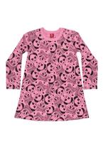 Vestido de Moletom com manga longa Infantil Bee Loop Vestido de Moletom com manga longa Infantil Bee Loop