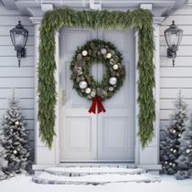 Vestido de Natal Garland Waydress 457 cm Faux Pine Lush Vestido de Natal Garland Waydress 457 cm Faux Pine Lush