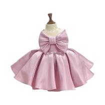 Vestido De Natal Para Meninas Bebês, Sem Mangas, Com Laço De Cetim E Tutu, Vestido De Batismo E