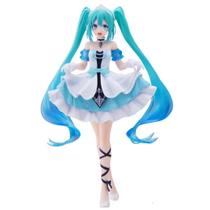 Vestido de noite de anime Hatsune Miku com figuras ornamentais Vestido de noite de anime Hatsune Miku com figuras ornamentais