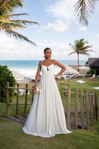 Vestido de noiva longo barbara