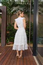 Vestido de noiva midi beatriz