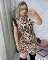 Vestido de onça AERO tamanho único
