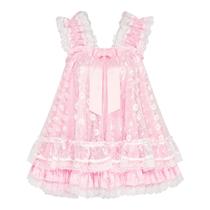 Vestido de pijama Satini Lingerie Satin Sissy Babydoll para L