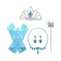 Vestido de Princesa Cinderela Disney para Meninas - Fantasia para Festa, Halloween ou Aniversário