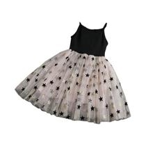 Vestido de Princesa com Babado Polka Dot para Meninas - Ideal para Verão, Aniversário, Casamento e Festas