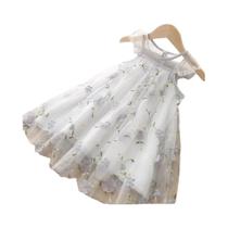 Vestido De Princesa Com Bordado De Renda Para Meninas, Melario, Vestido Casual Para Festa Infantil Vestido De Princesa Com Bordado De Renda Para Meninas, Melario, Vestido Casual Para Festa Infantil
