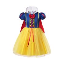 Vestido De Princesa Com Peruca De Cabeça, Fantasia Infantil De Cosplay Para Meninas, Festa De