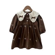 Vestido De Princesa De Manga Longa Para Meninas Primavera 2026, Bodies De Algodão Para Bebês, Roupas Vestido De Princesa De Manga Longa Para Meninas Primavera 2026, Bodies De Algodão Para Bebês, Roupas